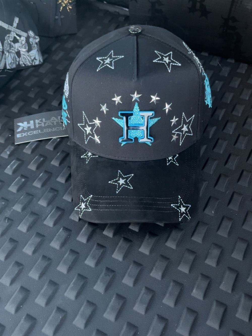 Exclusive KH hats “ Sad Boys”  Star-Embroidered Cap with  'H' Logo